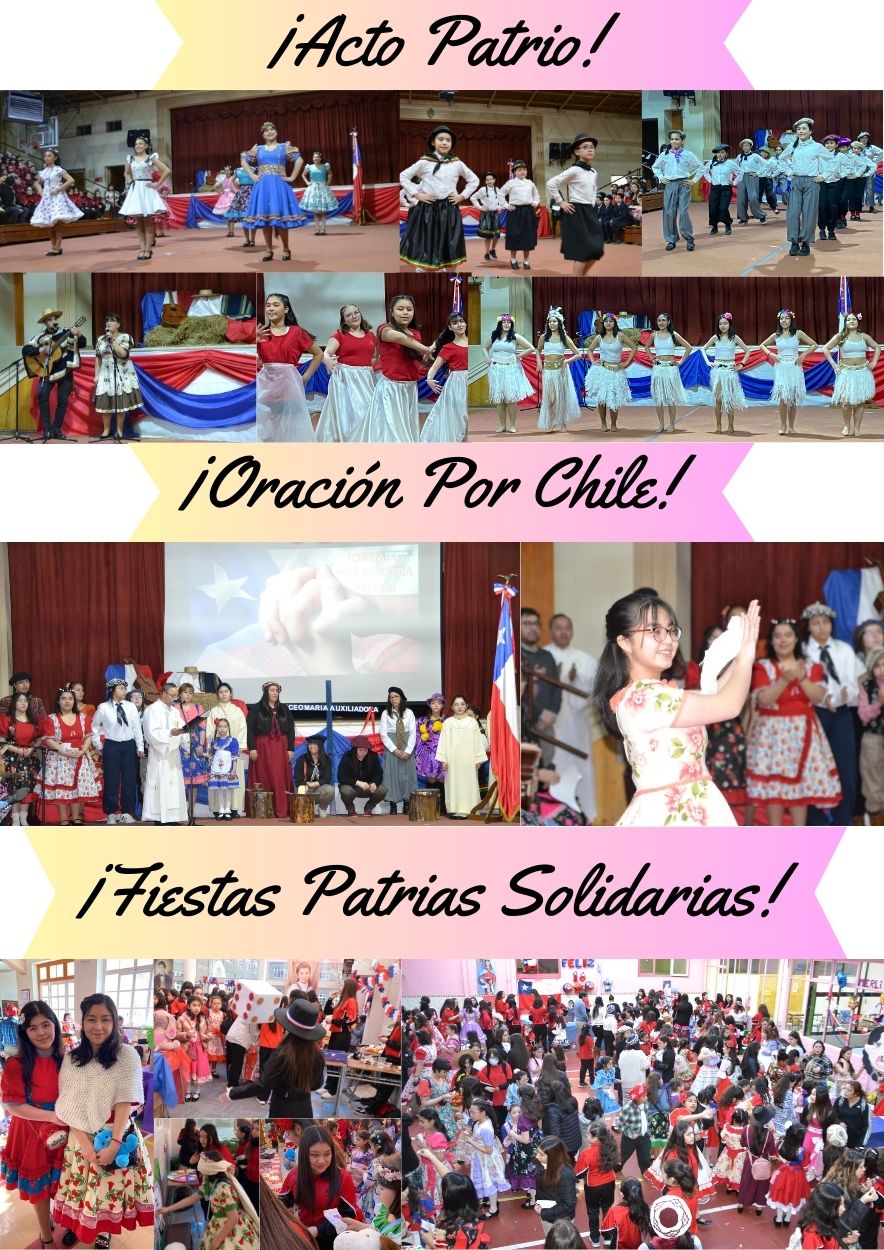 Celebraciones por el Día de la Independencia de Chile del colegio destacan por solidaridad y tradición