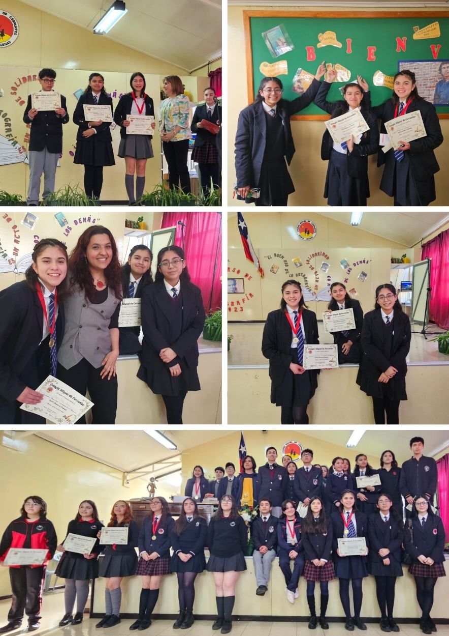 Destacada participación en Concurso de Ortografía del Colegio Miguel de Cervantes.