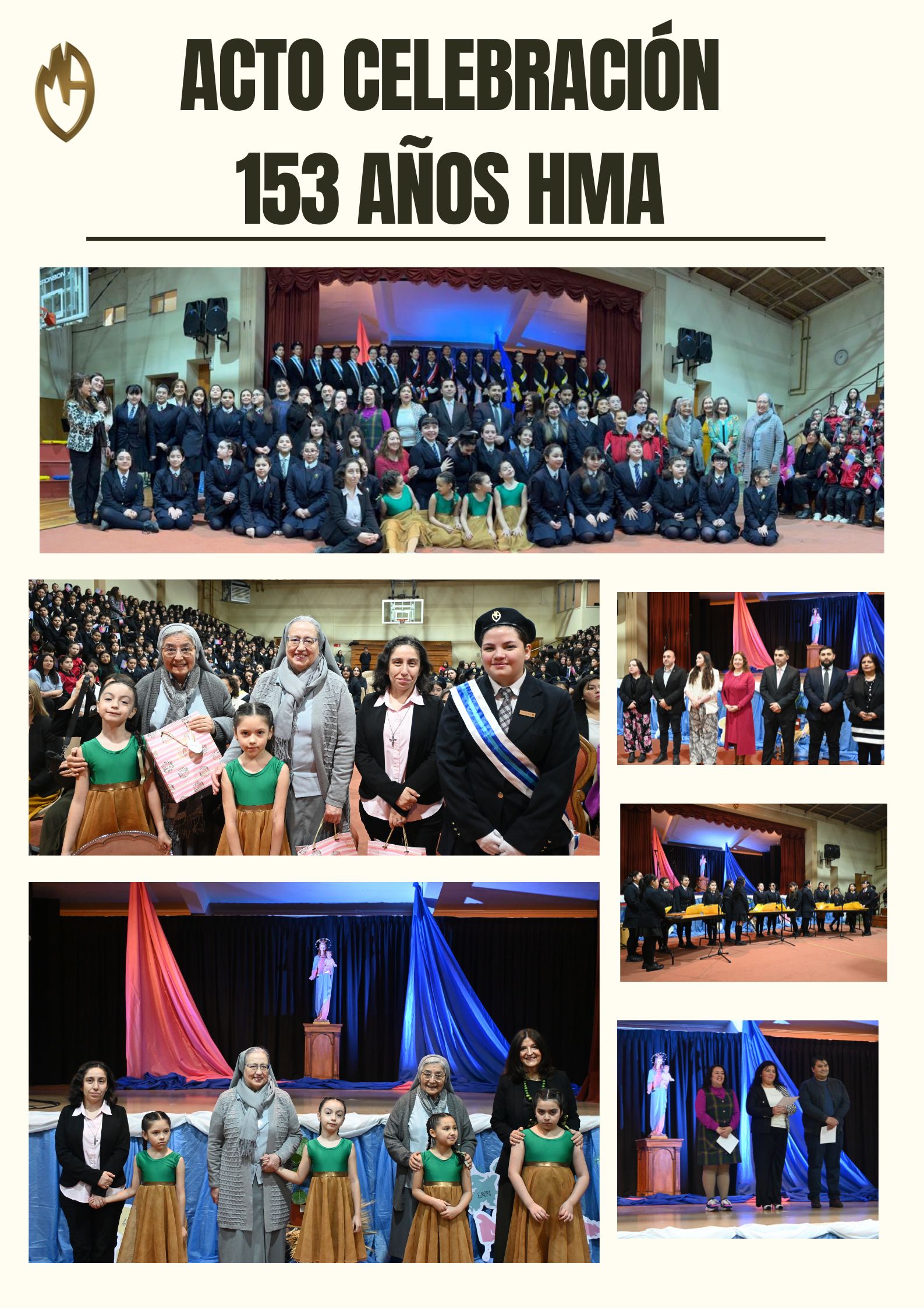 Acto de homenaje a las Hijas de María Auxiliadora en su 153º aniversario de misión 