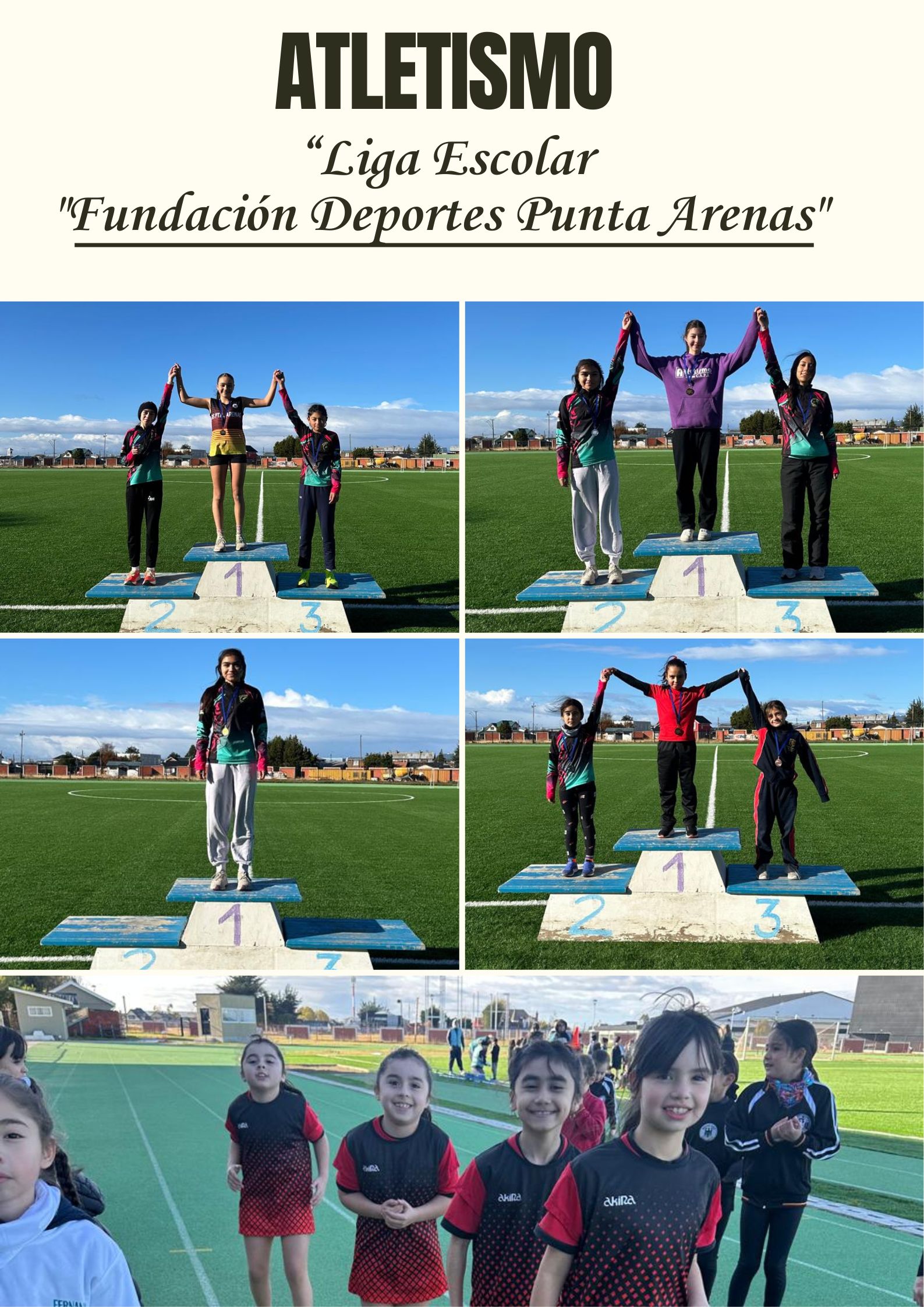 Nuestro liceo destacó en la 1ª fecha de la Liga Escolar
