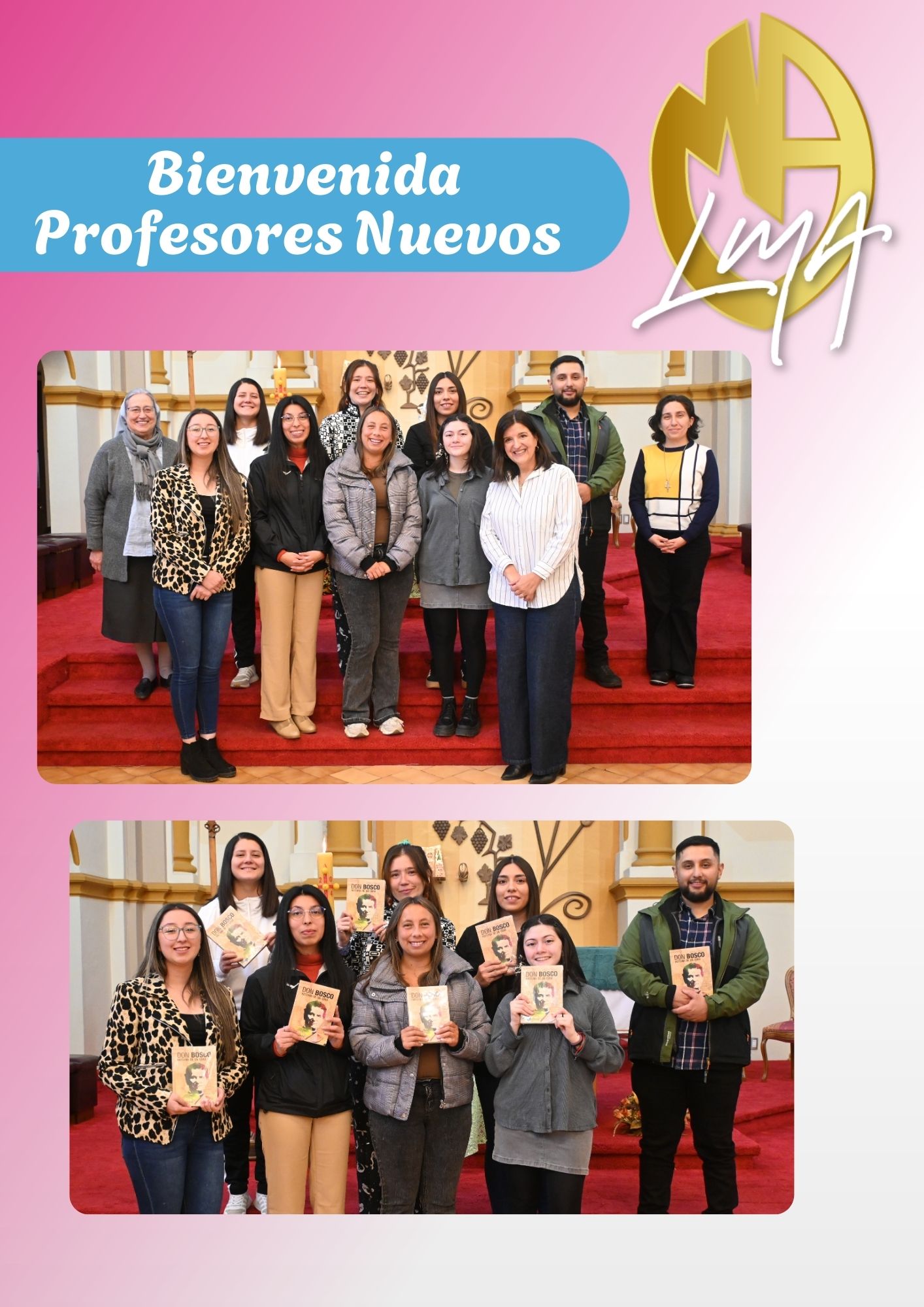 Bienvenida a los Nuevos Profesores del Liceo María Auxiliadora: Un Encuentro Fraterno de Integración