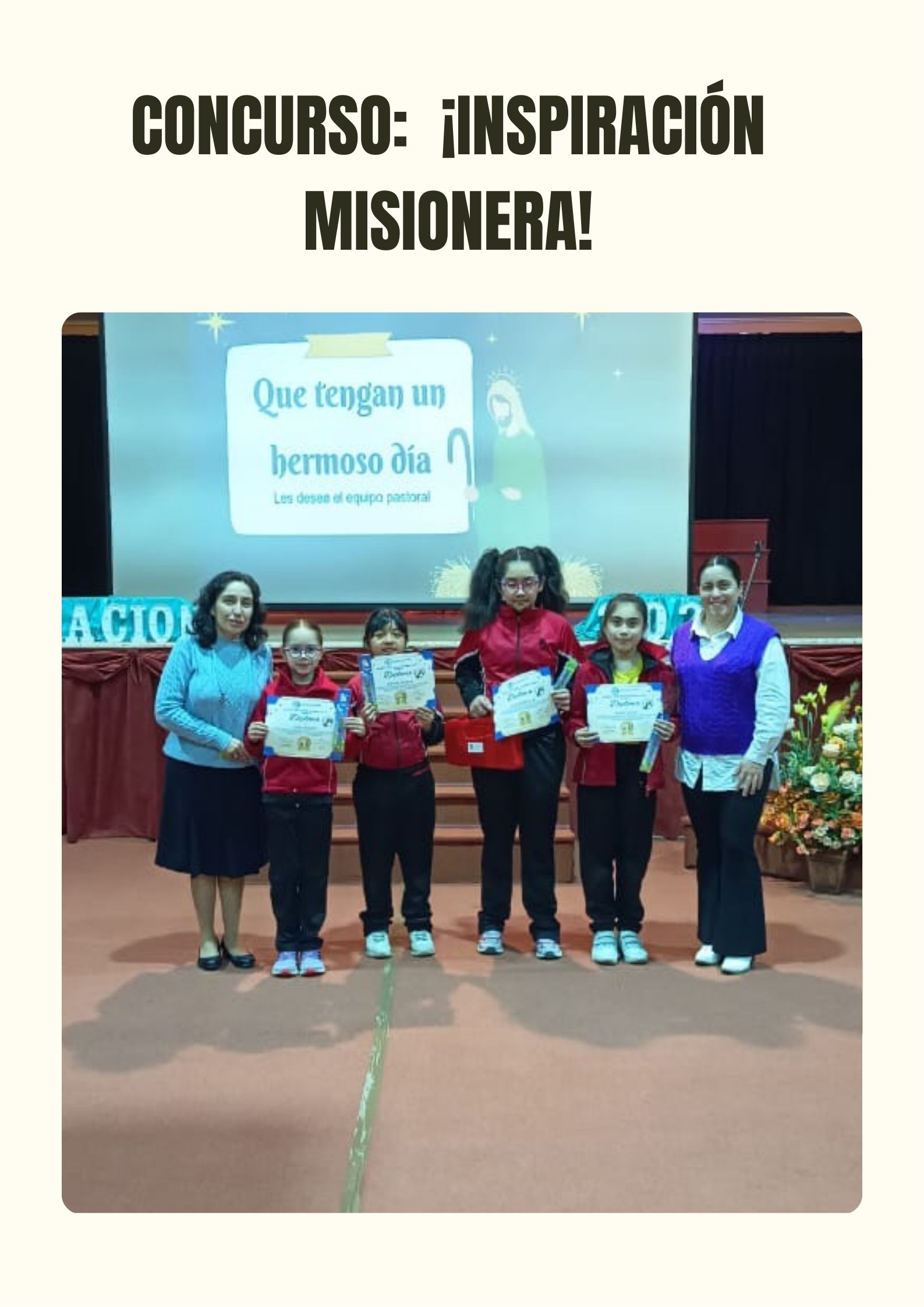 ¡Inspiración Misionera! Alumnas Destacadas en Concurso Nacional de Dibujo Sor María Troncatti