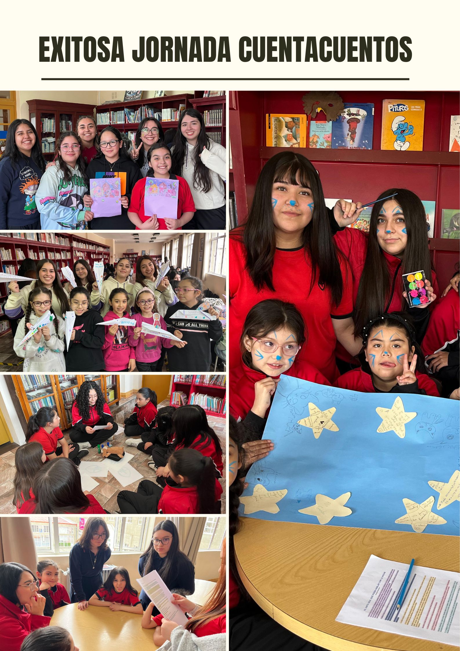 La Biblioteca del Liceo se Llena de Magia: ¡Exitosa Jornada de Cuentacuentos!