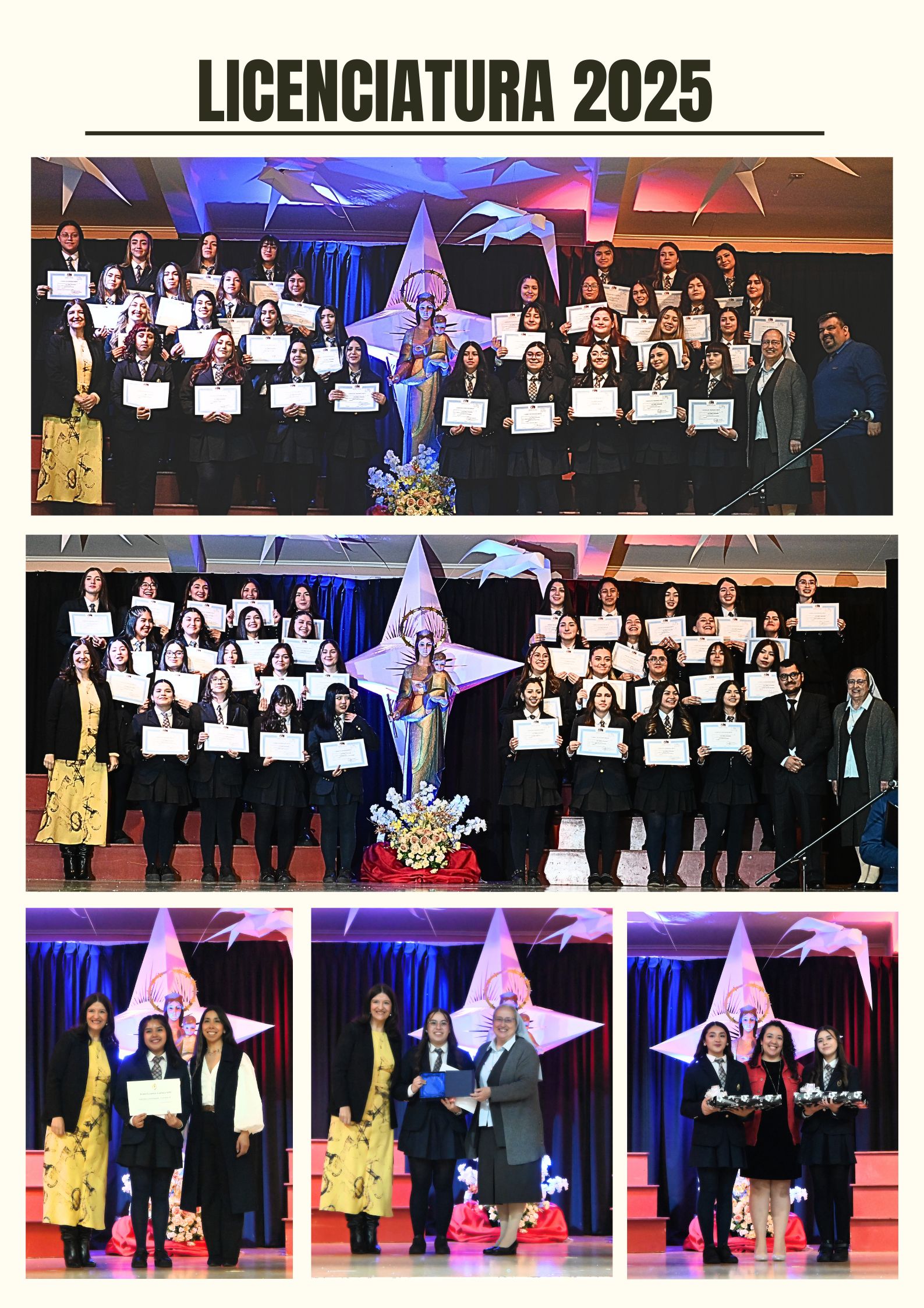 ¡Sueña con el Alma Despierta! El Liceo María Auxiliadora Celebra con Alegría a su Generación 2025