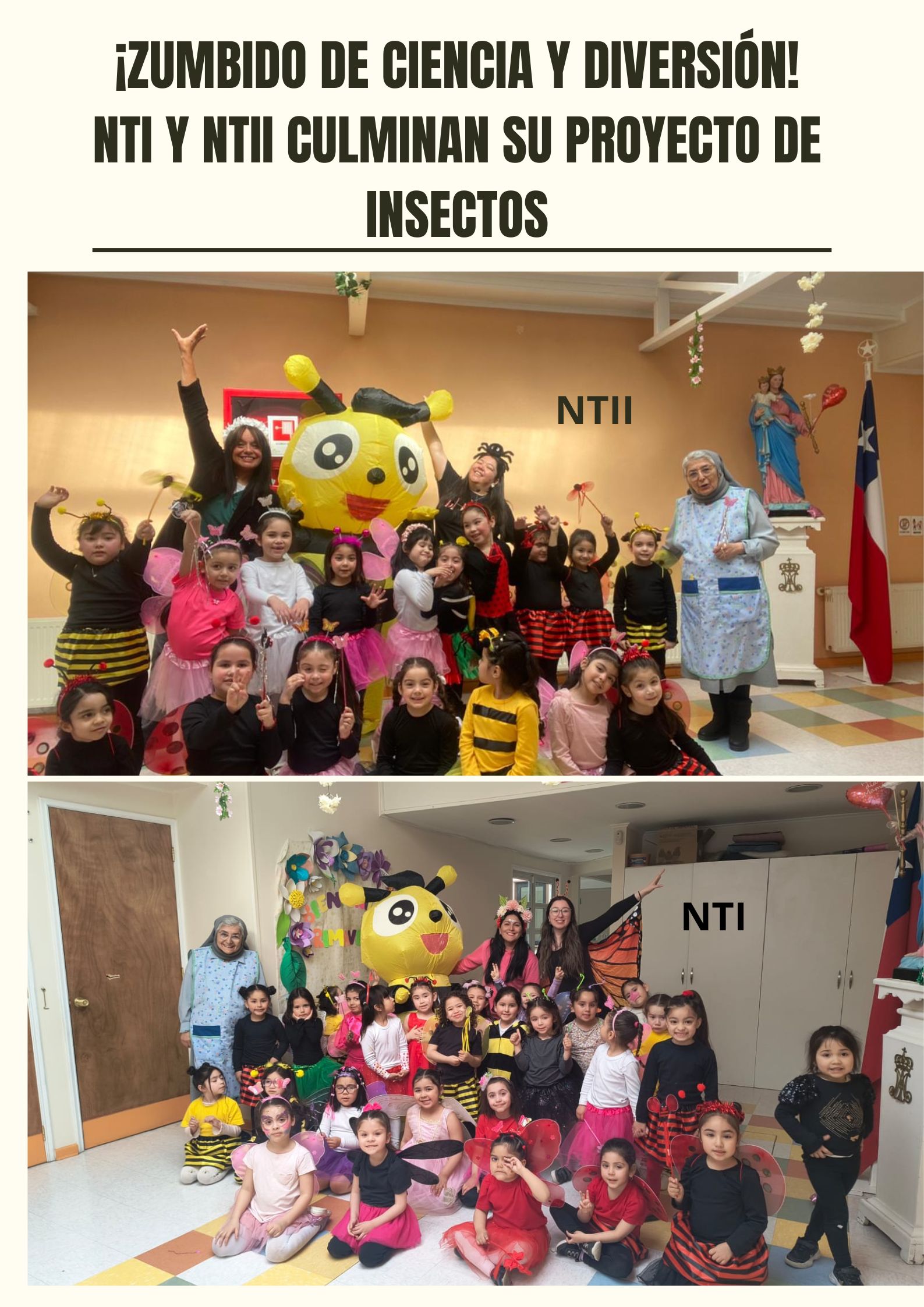 ¡Zumbido de Ciencia y Diversión! El NTII y NRI Culminan su Proyecto de Insectos con una Visita Especial