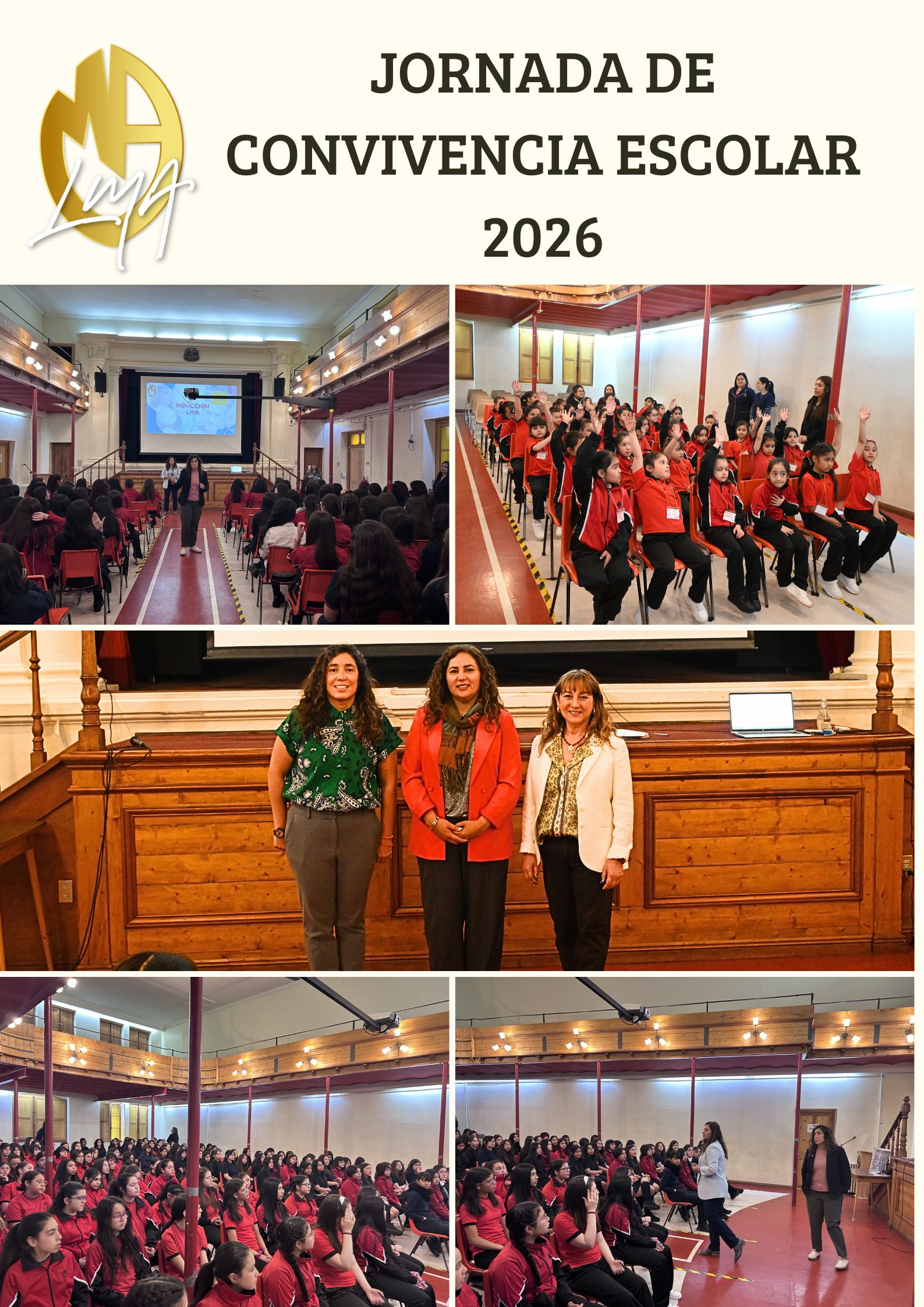 Compromiso y Vida Escolar: Comunidad Educativa participa en Jornadas de Convivencia 2026
