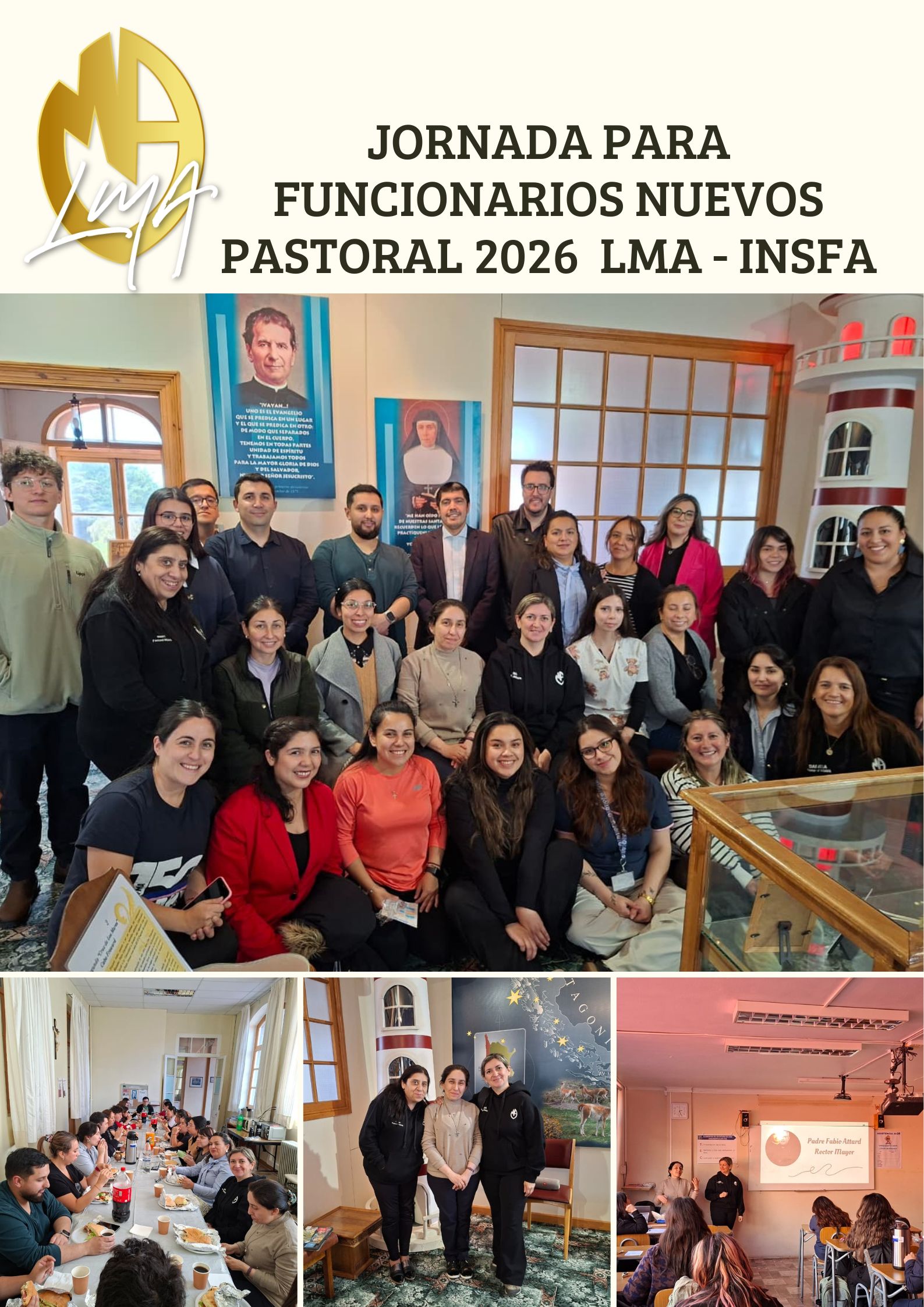 ¡Raíces que Inspiran el Futuro! Funcionarios de LMA e INSAFA viven jornada de inmersión carismática en nuestro Museo Histórico