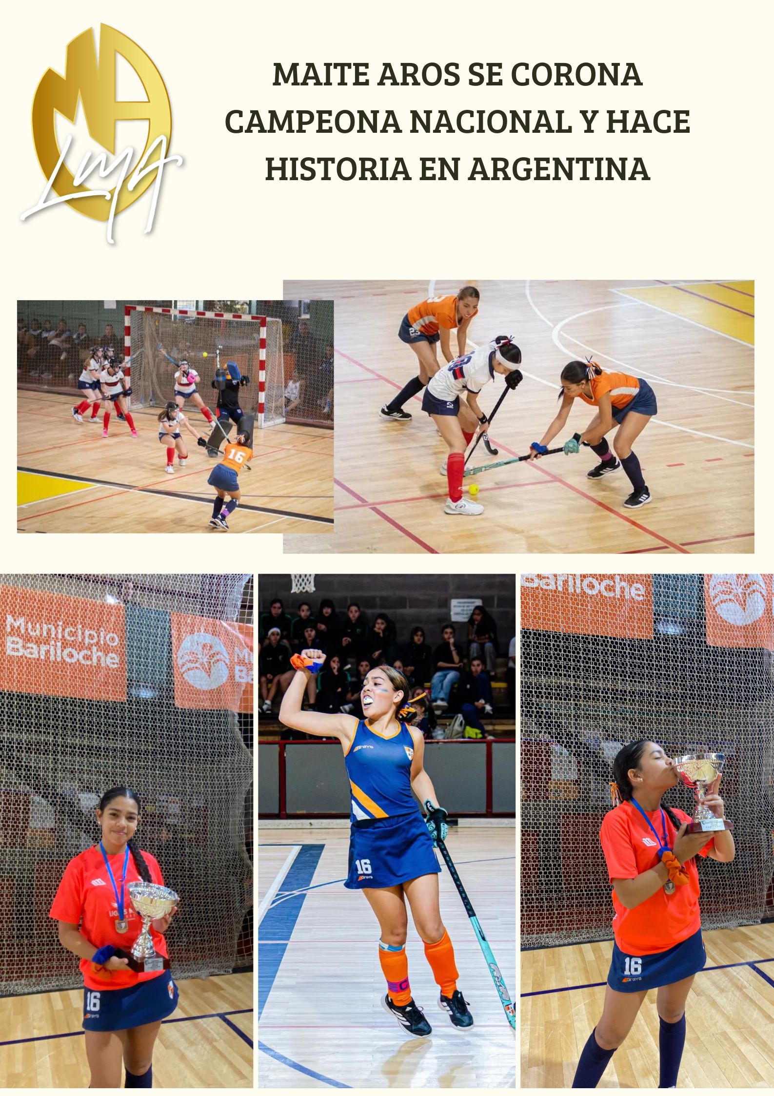Maite Aros se corona Campeona Nacional y hace historia en Argentina