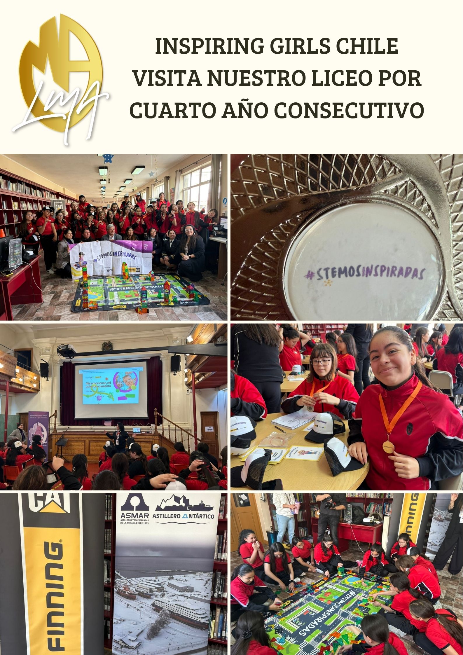 Inspiring Girls Chile visita nuestro Liceo por cuarto año consecutivo