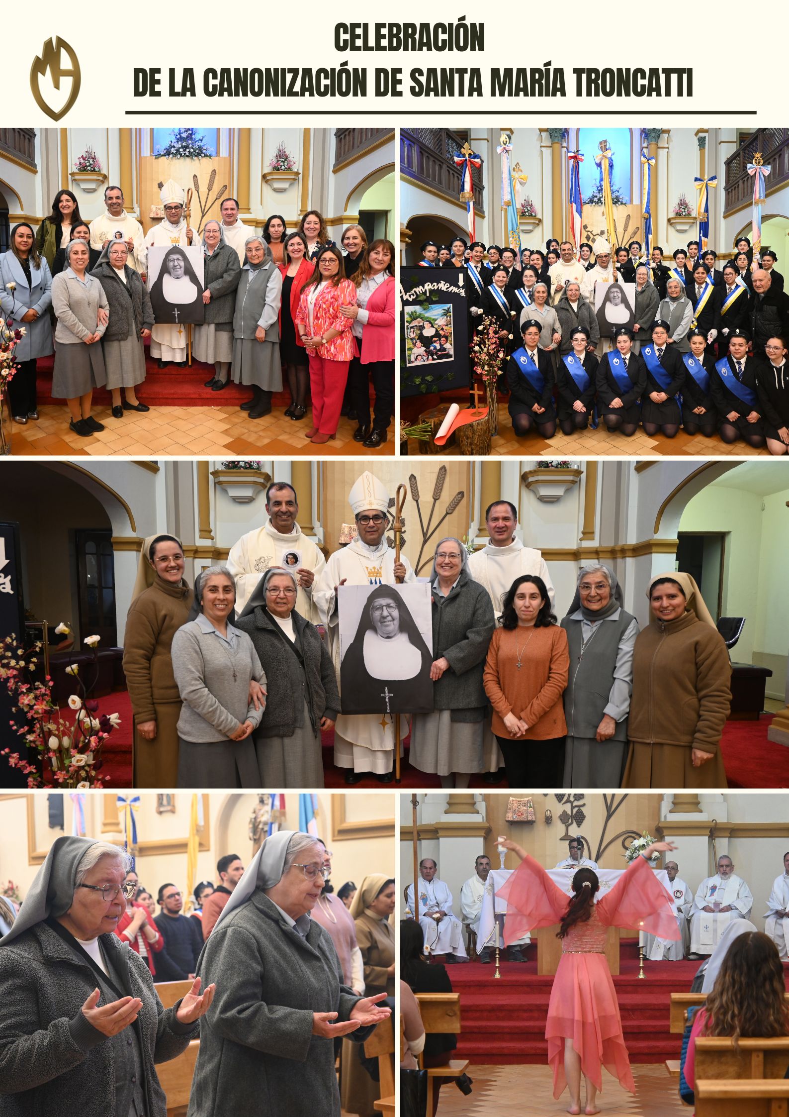 La Familia Salesiana Celebra la Canonización de Santa María Troncatti: Artesana de Paz y Reconciliación